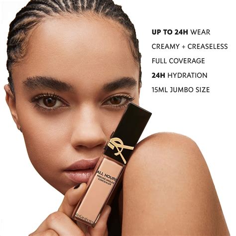 ysl precise angles concealer|all hours creaseless concealer.